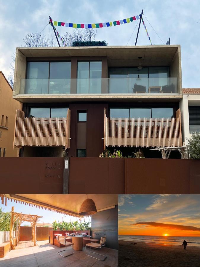 קרנון-פלאז' Villa Ananda - Chandra - Un Havre De Paix Entre Mer Et Etangs מראה חיצוני תמונה